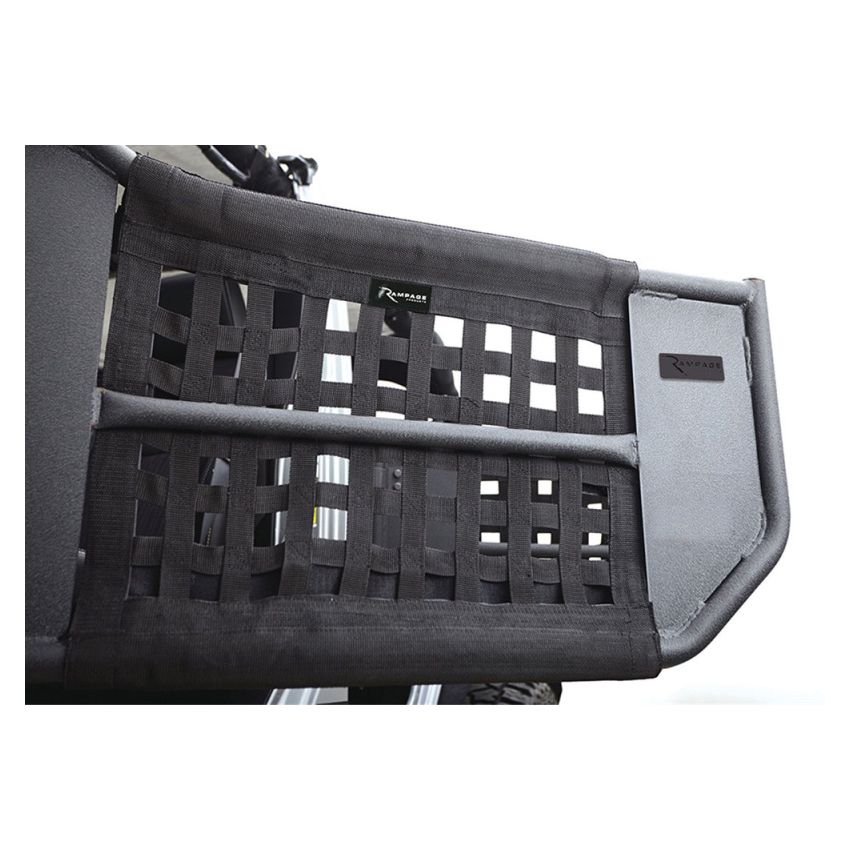 Rampage 7687 2018-2019 Jeep Wrangler(JL) Sport 2-Door Trail Doors -2Dr - Black