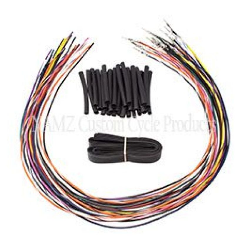 NAMZ NHCX-UMB 07-13 Baggers (Excl TBW) Handlebar Switch Wire Extensions 24in. (Cut & Solder/Max 20in. Apes)