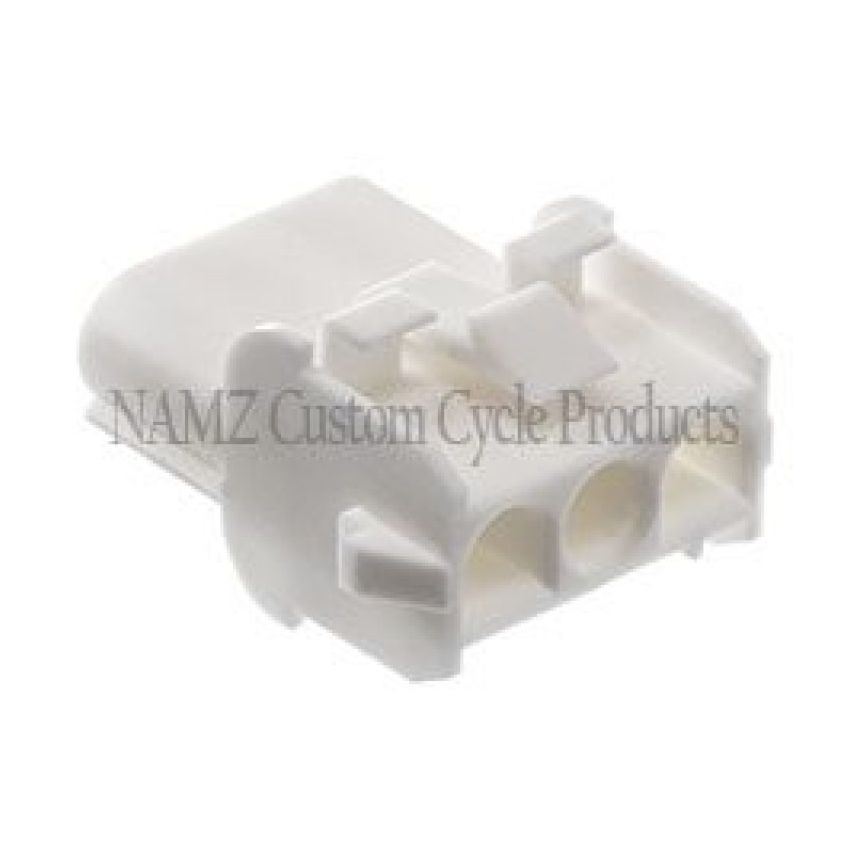 NAMZ NA-350767-1 AMP Mate-N-Lock 3-Position Male Wire Cap Connector w/Wire Seal