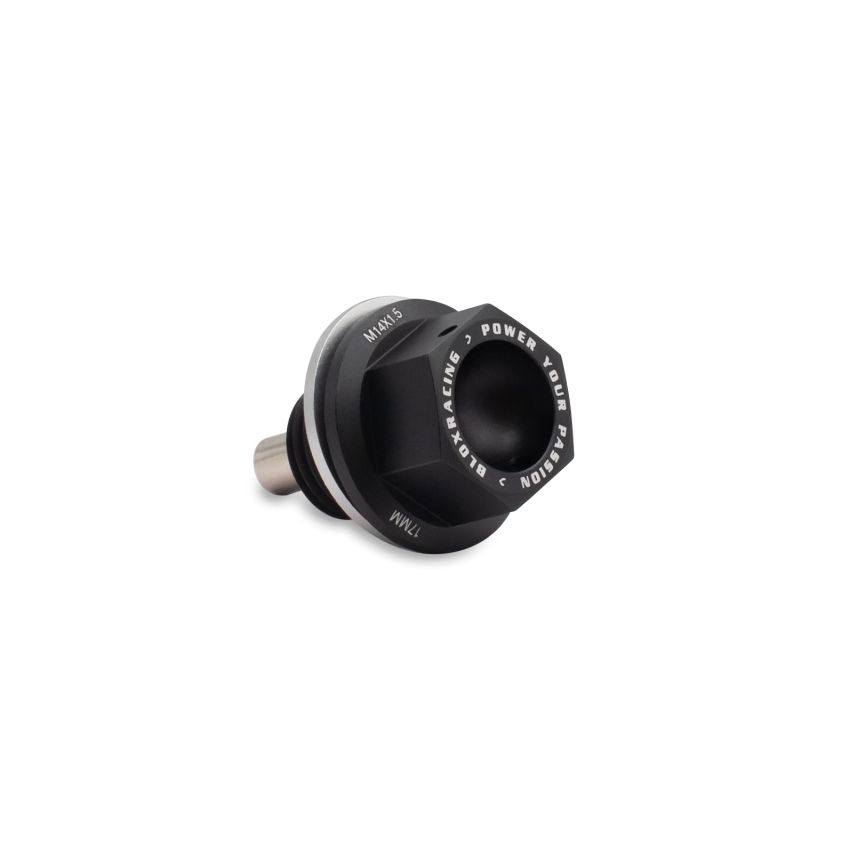 BLOX Racing Magnetic Drain Plug - Oil / 14x1.5mm (Fits Honda Mitsubishi Ford GM Mazda Suzuki)