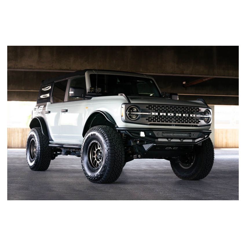 DV8 Offroad FBBR-04 21-22 Ford Bronco Competition Series Front Bumper