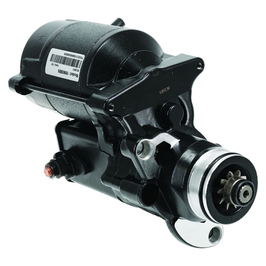 Bikers Choice 215141 07-17 Big Twin 06 Dyna Except M-8 Black 1.4KW Starter