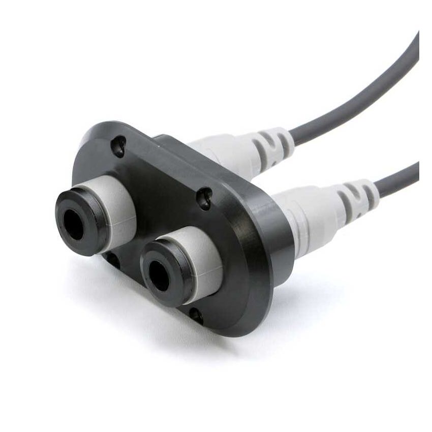 Rugged Radios JM-D-F Dual Headset / Helmet Jack Flush Mount Offroad