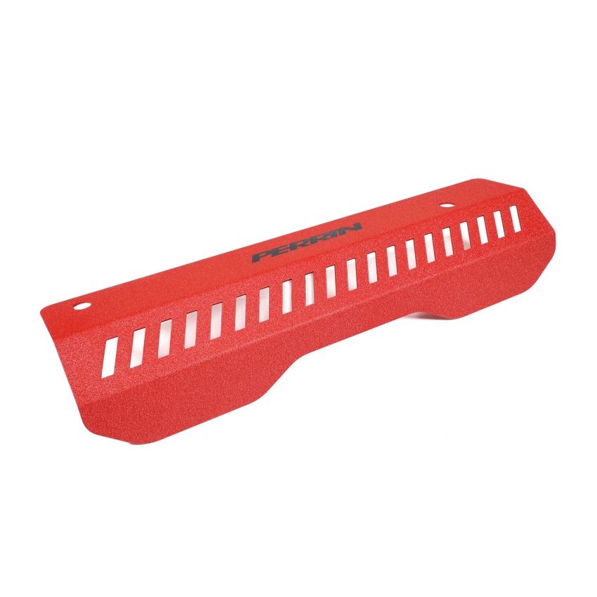 Perrin 22-23 Subaru WRX Pulley Cover (Short Version - Works w/AOS System) - Red