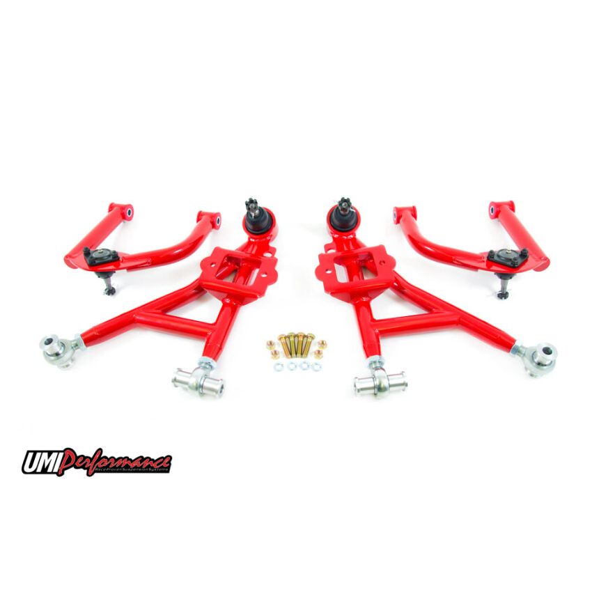 UMI Performance 93-02 GM F-Body Front A-Arm Kit Adjustable Lower Budget Drag