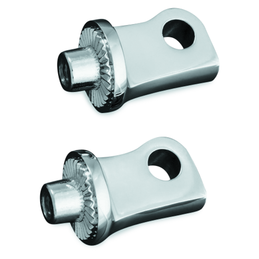 Kuryakyn 8884 Splined Peg Adapter Chrome