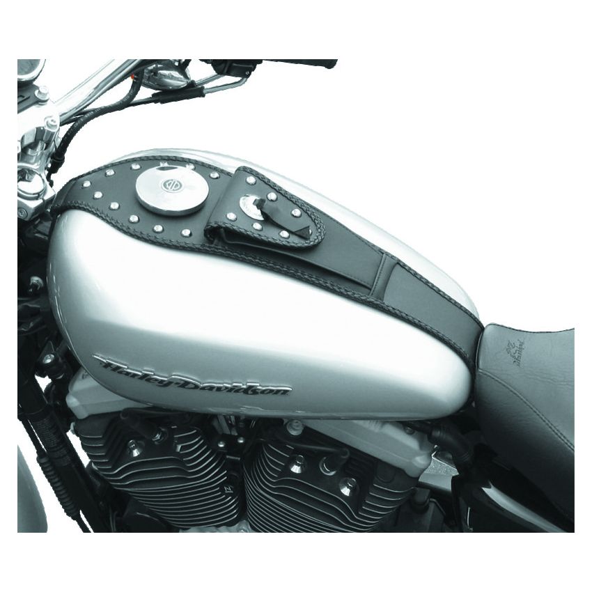 Mustang Motorcycle 83004 Mustang 18-21 Harley Heritage Classic, Deluxe Wide Tripper Solo Seat w/Driver Backrest Diam - Brown