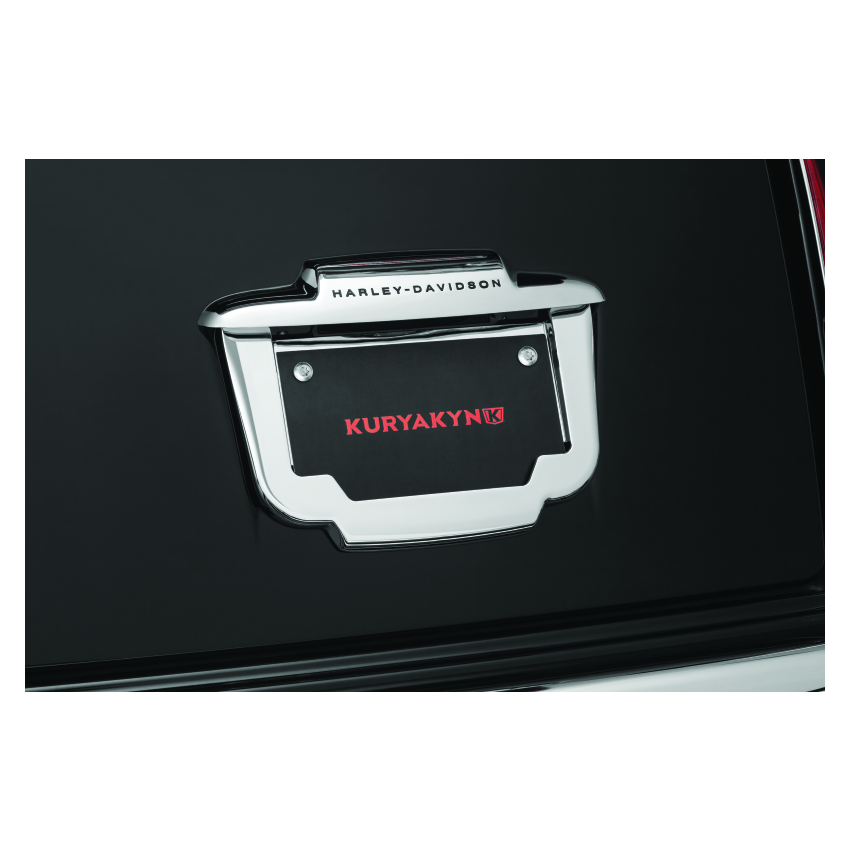 Kuryakyn 5148 License Plate Frame for Trikes Chrome
