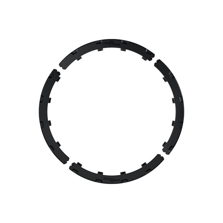 ICON 192051B Recon Pro 17in. Halo Rock Ring Kit - Black