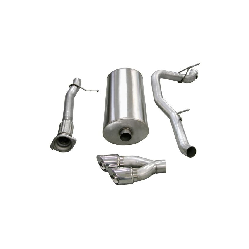 Corsa 07-10 Cadillac Escalade ESV 6.2L V8 Polished Sport Cat-Back Exhaust