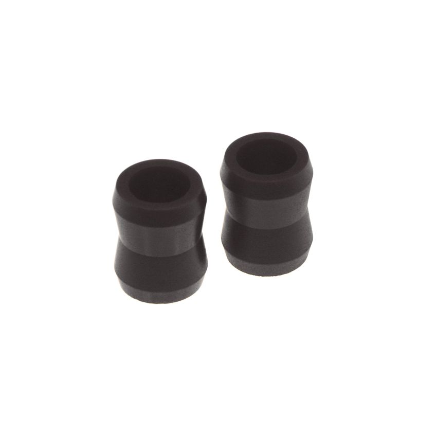 Prothane Universal Shock Bushings - Hourglass - 3/4 ID - Black