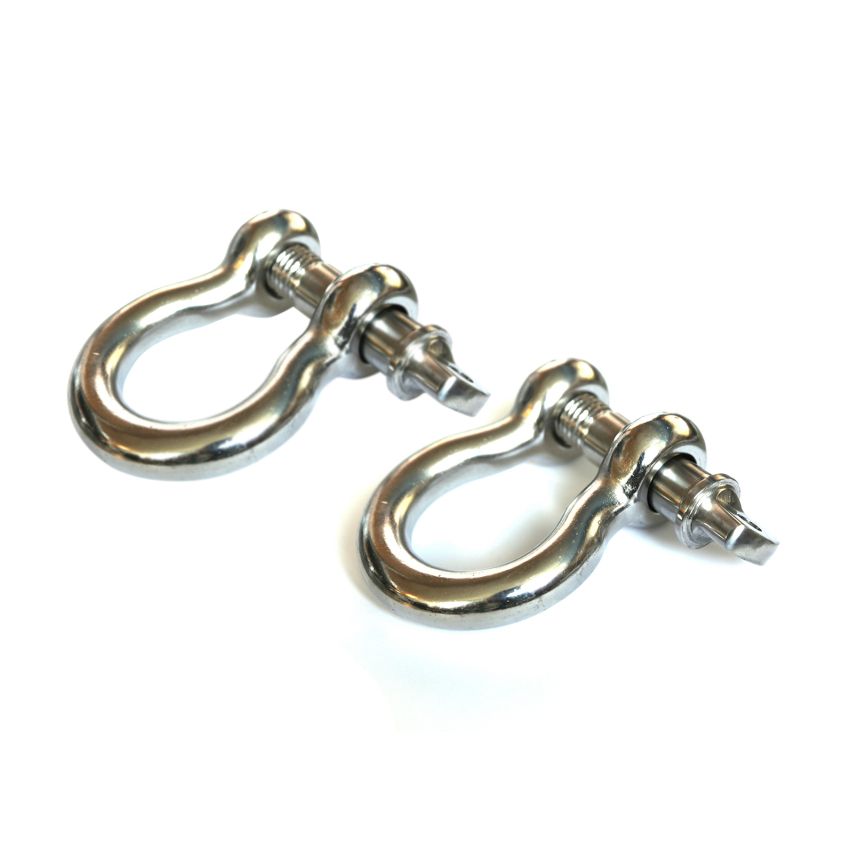 Rugged Ridge Stainless Steel 3/4in D-Shackles