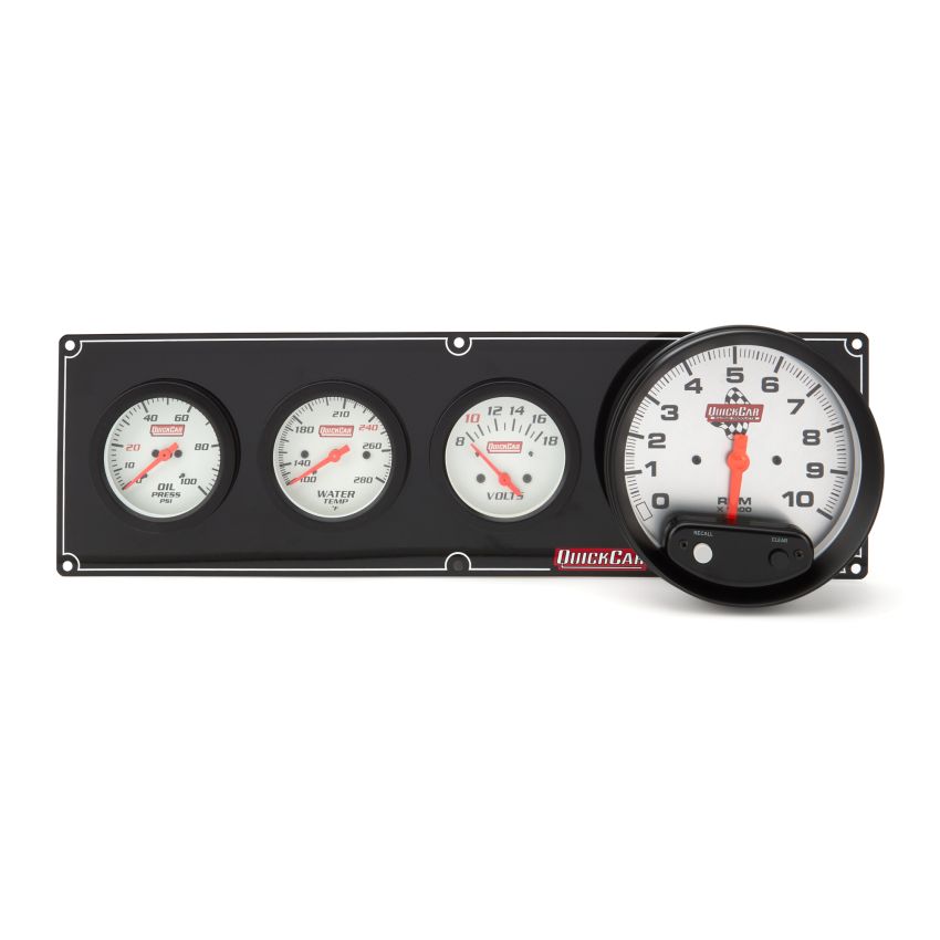 QUICKCAR RACING PRODUCTS QRP61-7747 Extreme 3-1 OP/WT/Volt w/ 5in Tach