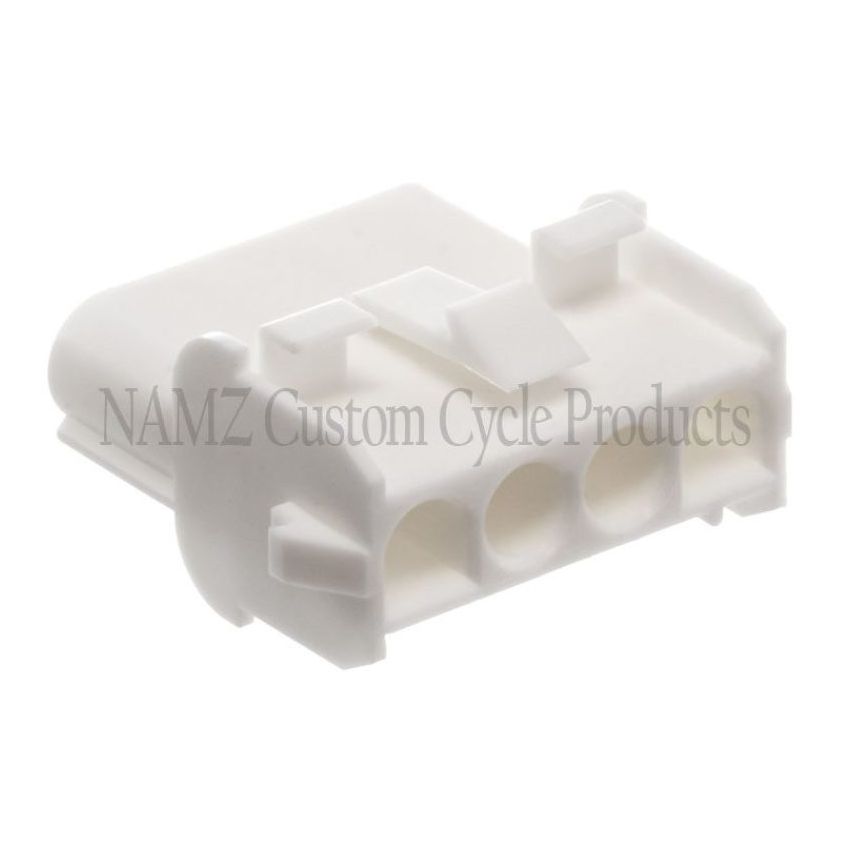 NAMZ NA-350780-1 AMP Mate-N-Lock 4-Position Male Wire Cap Connector w/Wire Seal