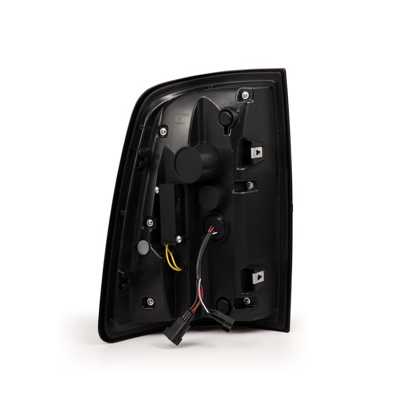 AlphaRex 640003 09-18 Dodge Ram Luxx-Series LED Tail Lights Alpha-Black w/ Activation Light & Seq. Signal