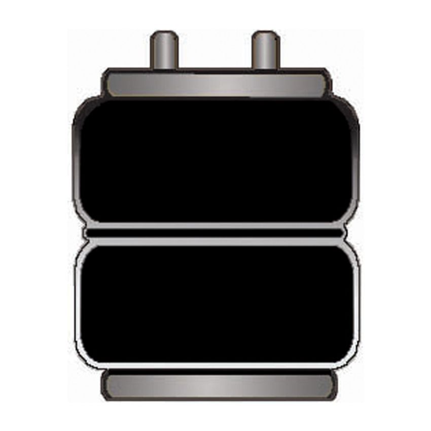 Firestone 6762 Ride-Rite Replacement Bellow 268C (For Kit PN 2173/2485/2410/2213/2223/2189) (W217606762)