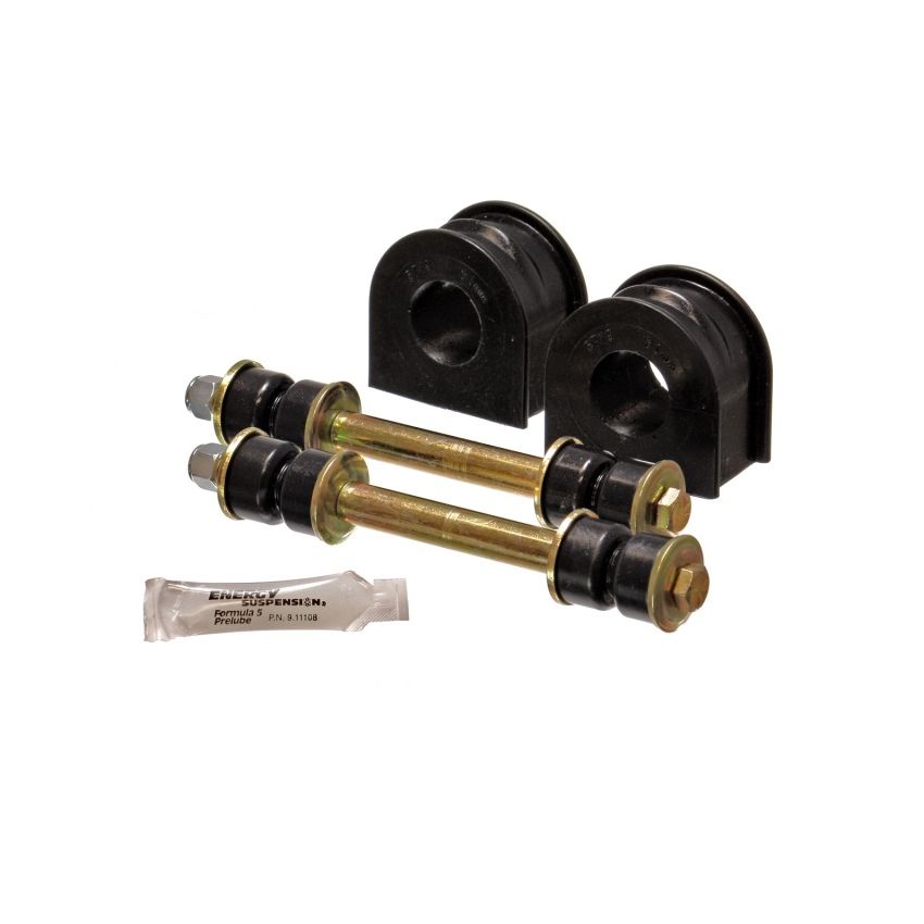 Energy Suspension 99-04 Ford F150 Lightning 2WD 31mm Black Front Sway Bar Bushing Set (Inc E/Links)