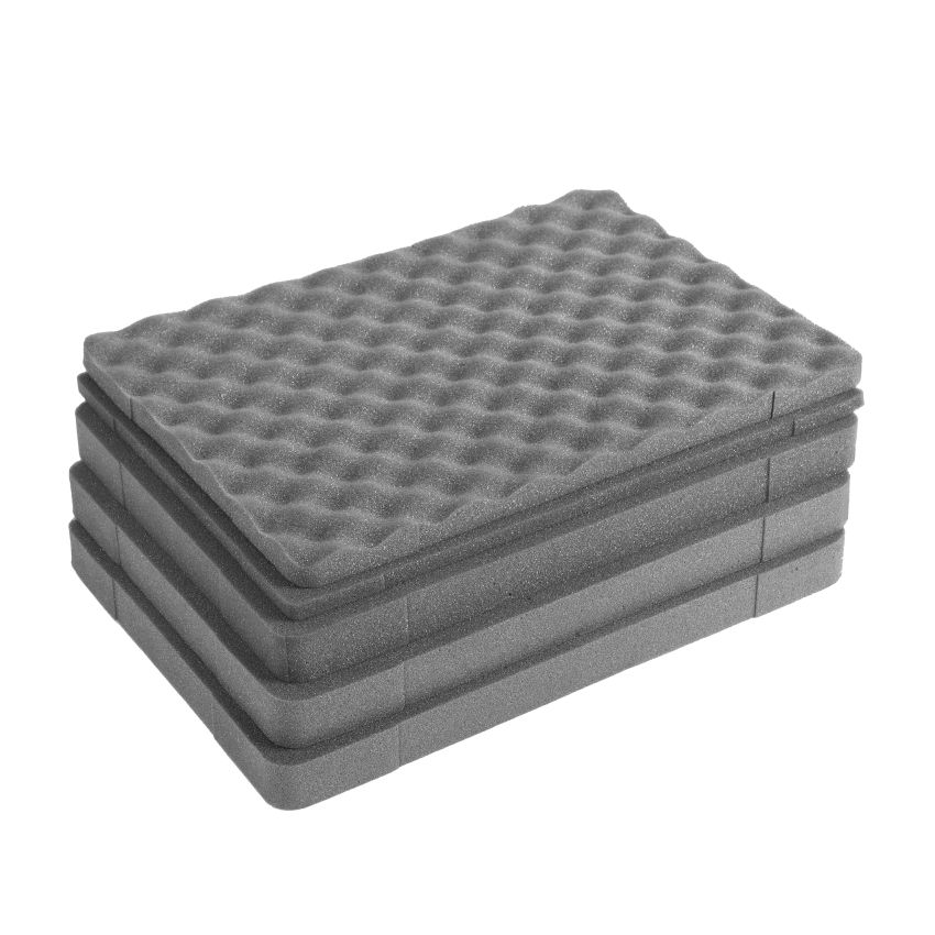 Go Rhino XG201608FK XVenture Gear Hard Case Large 20in. Foam Kit (Foam ONLY) - Charcoal Grey