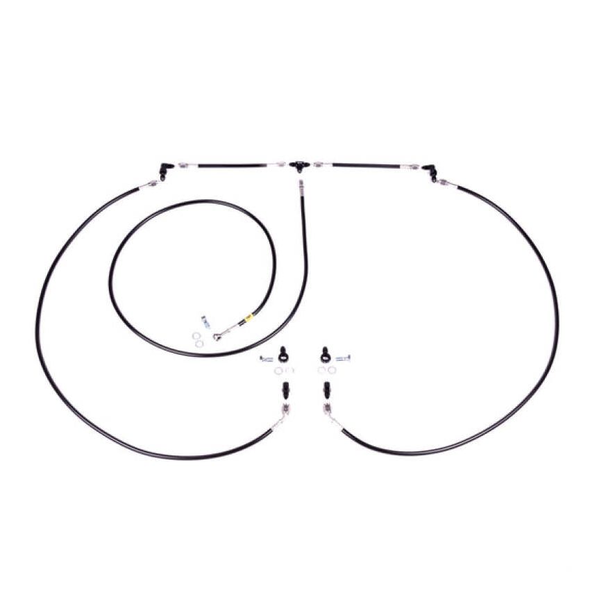 Chase Bays CB-CC-HB Chevrolet Corvette C5/C6 Stand Alone Dual Rear Calipers Hydro Handbrake Brake Line Kit