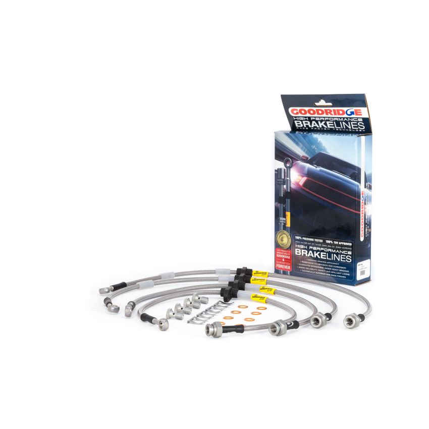 Goodridge 91-95 Acura Legend Stainless Steel Brake Lines