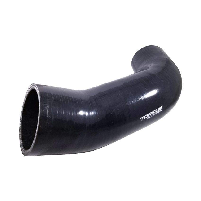 Torque Solution Turbo Inlet Hose Black: 2015+ VW Golf/GTI/Golf R (MK7) / 2015+ Audi A3/S3