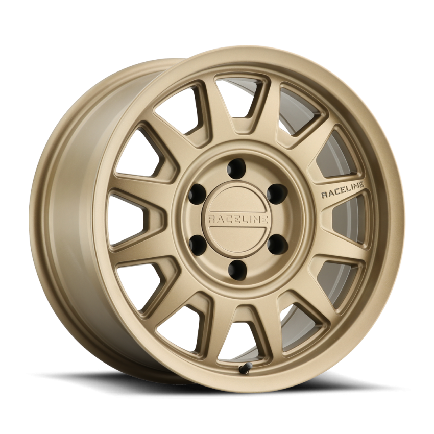Raceline 952BZ Aero 17x8.5in / 6x139.7 BP / 18mm Offset / 106.1mm Bore - Bronze Wheel
