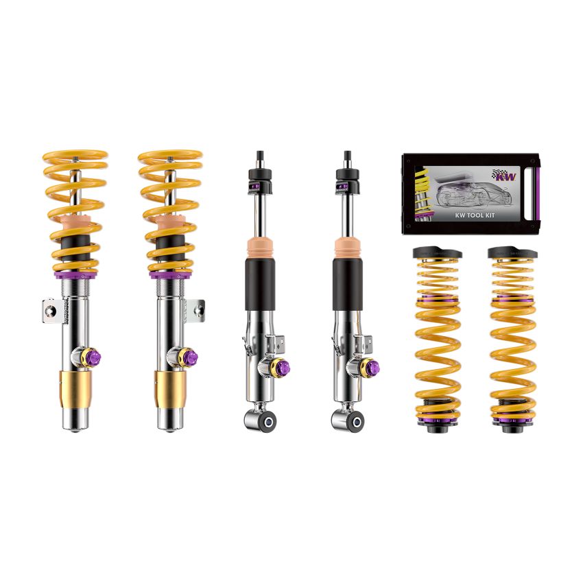 KW 3A7200EB Coilover Kit V4 2021+ BMW M2 (G87) & M3 (G80) Sedan 2WD incl. M3 Competition