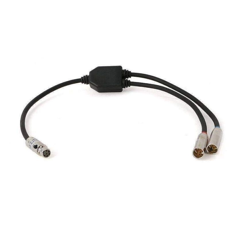 Rugged Radios SPLITTER-6P-2-6P Dual AUX Port Splitter Cable for Intercoms