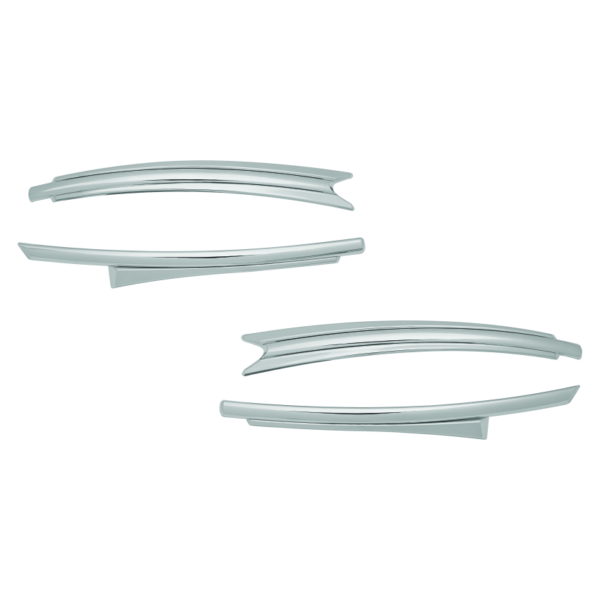 Kuryakyn 5670 Saddlebag Top Trim Indian Chrome