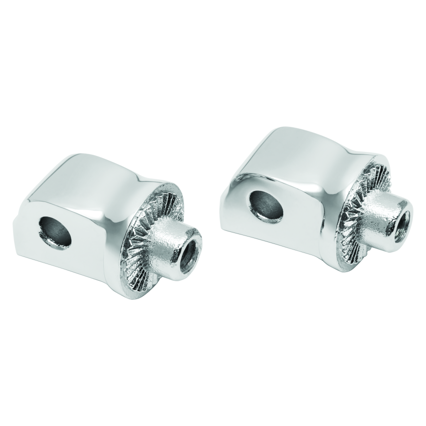 Kuryakyn 8923 Splined Passenger Peg Adapter Chrome