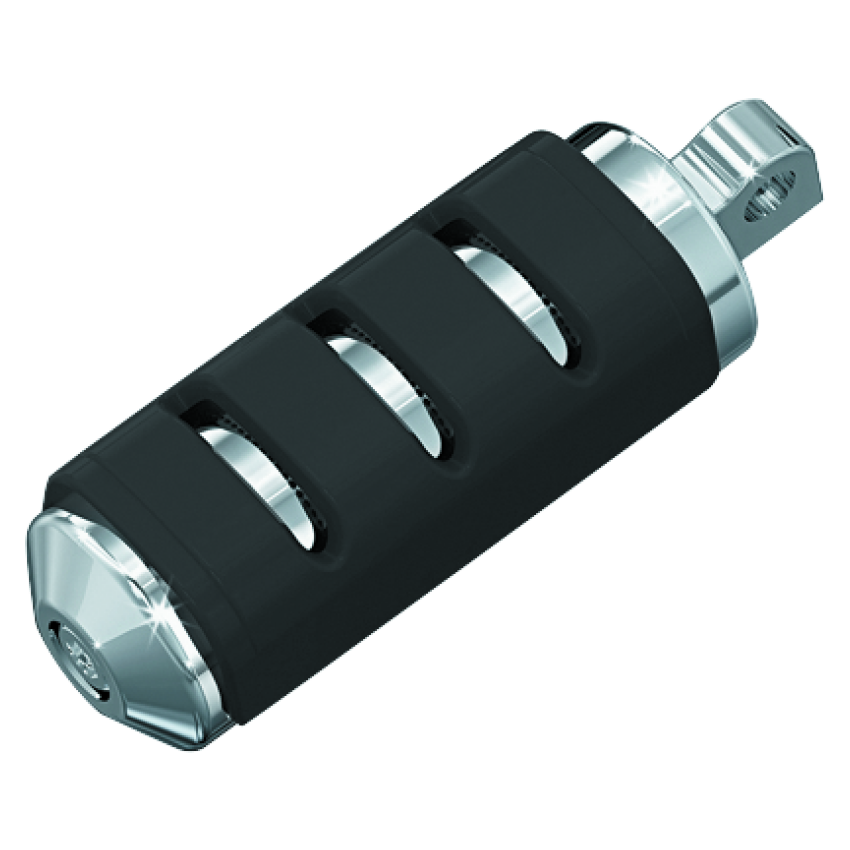 Kuryakyn 7591 Trident Large With Male Mount Adapters Chrome