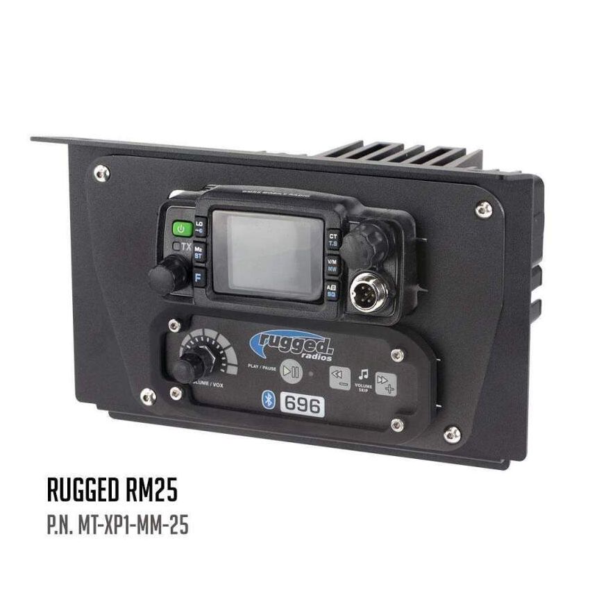 Rugged Radios MT-XP1-MM-MOTO Polaris XP1 Mount Kit - M1 / G1 / RM60 / GMR45 - Motorola CM300D/Vertex VX2200