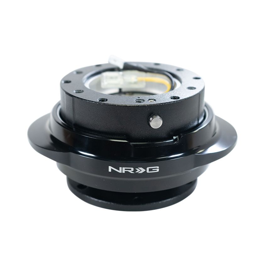 NRG Quick Release Gen 2.2 - Black Body / Shiny Black Oval Ring