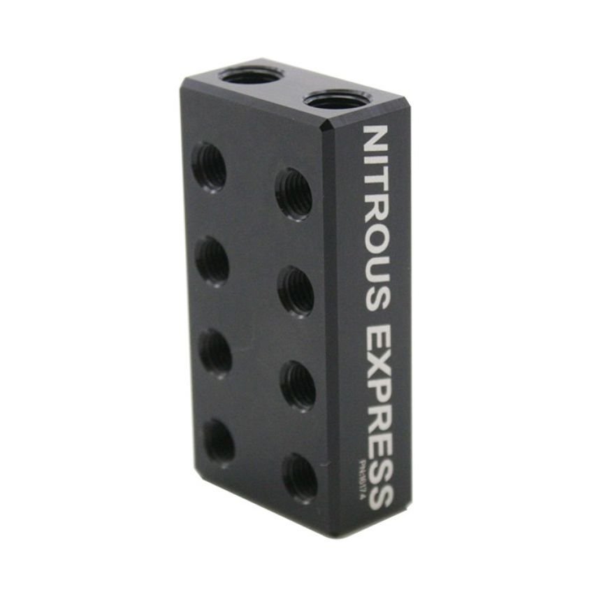 Nitrous Express 2 Inlet 16 Outlet Nitrous/Fuel Distribution Block