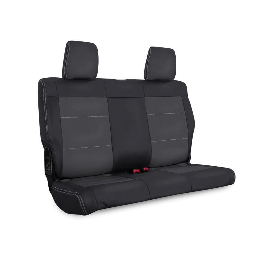 PRP 11-12 Jeep Wrangler JK Rear Seat Cover/2 door - Black/Grey