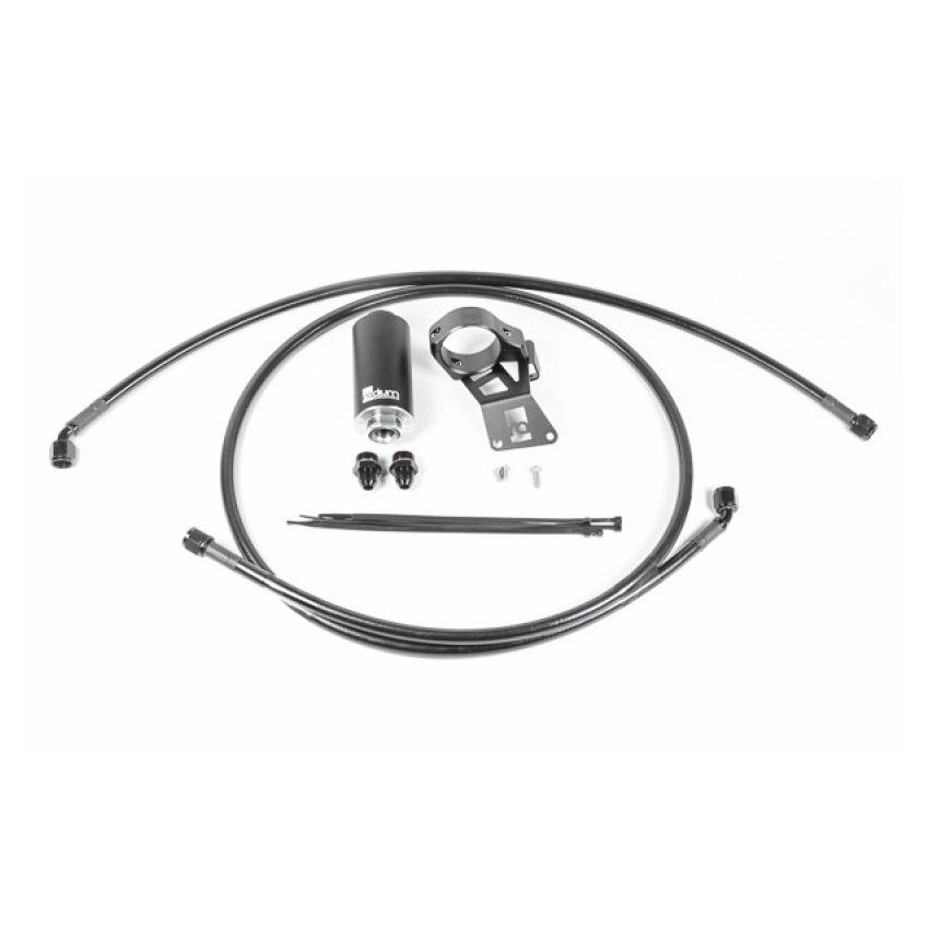 Radium Engineering 20-0946-03 Mitsubishi EVO X Fuel Hanger Feed Kit - Stainless Filter