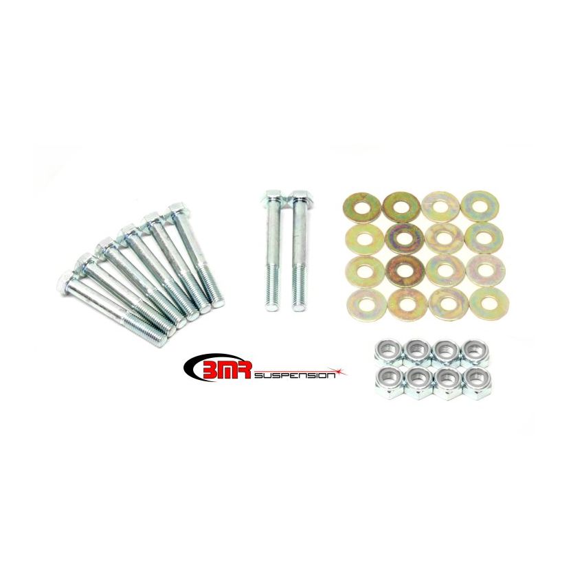 BMR 78-87 G-Body Control Arm Hardware Kit Rear Upper And Lower - Zinc plated