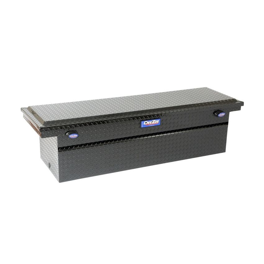 Dee Zee DZ9170LB Deezee Universal Tool Box - Blue Crossover - Single Lid (Low Blk)