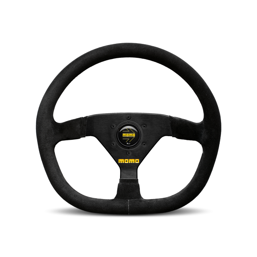 Momo MOD88 Steering Wheel 320 mm -  Black Suede/Black Spokes
