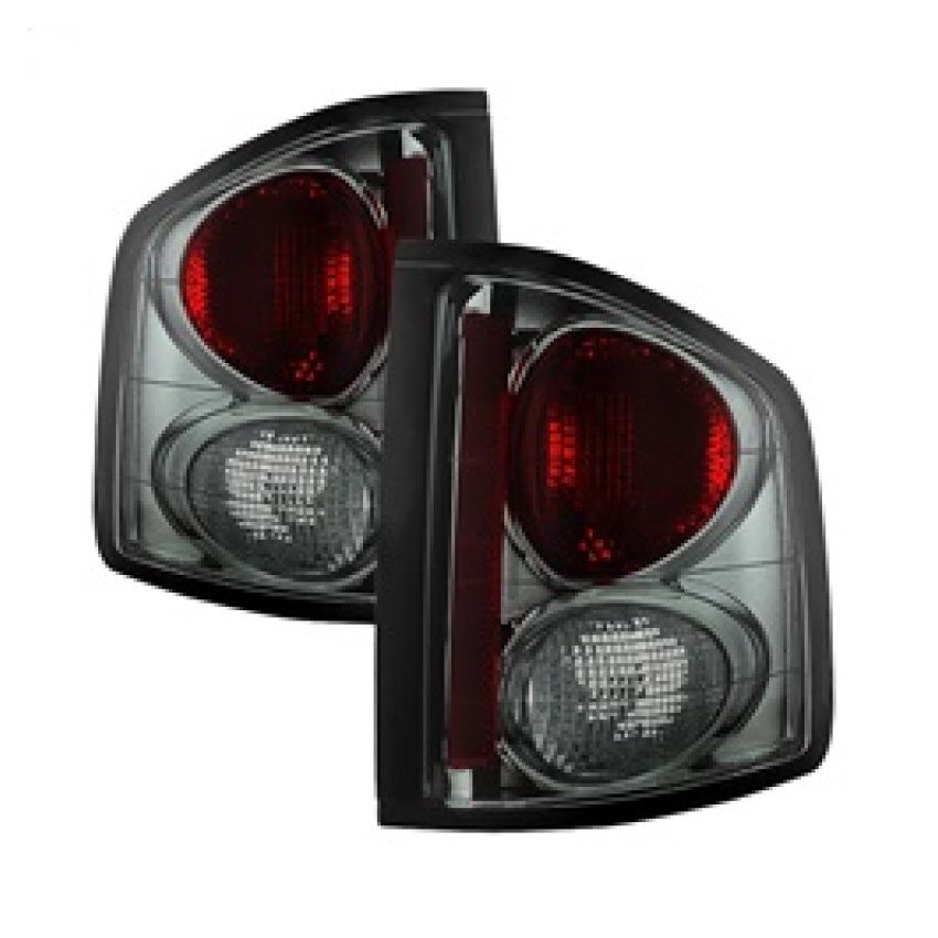 Spyder Chevy S10 94-04/GMC Sonoma 94-04/Isuzu Hombre 96-00 Euro Tail Lights Smke ALT-YD-CS1094-SM