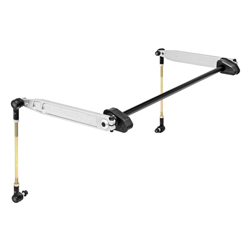 RockJock JL Antirock Sway Bar Kit Rear Billet Aluminum Arms