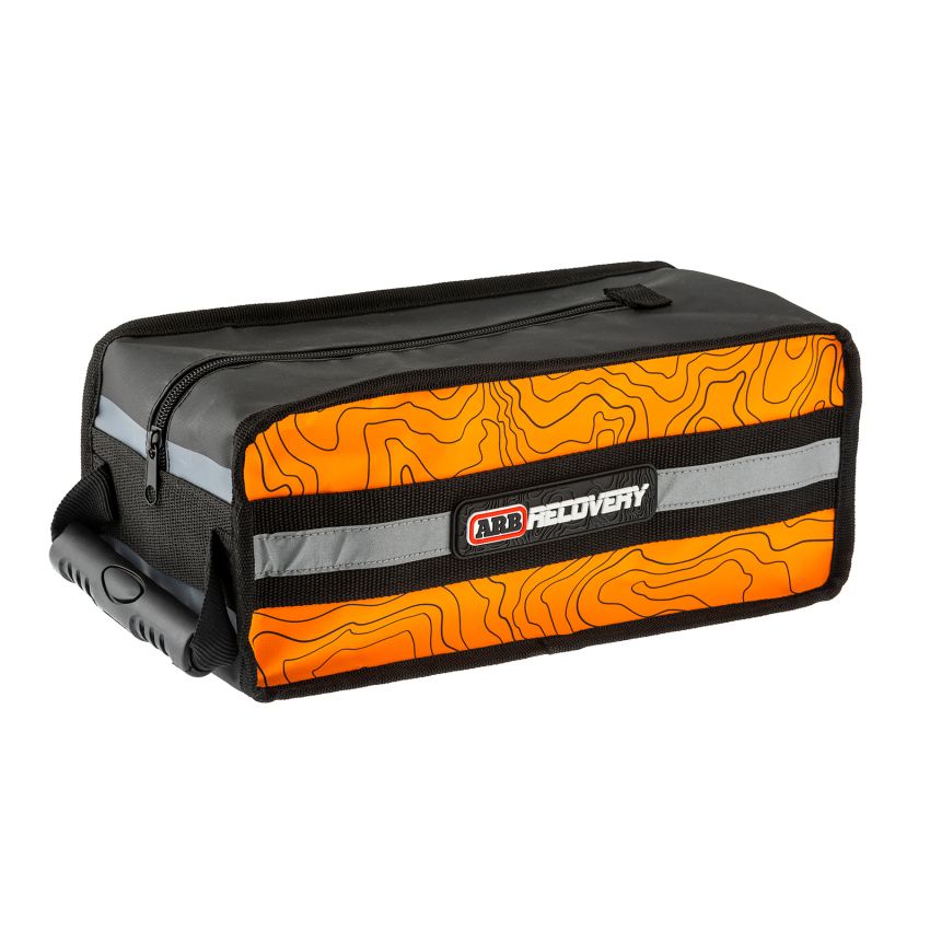 ARB Micro Recovery Bag Orange/Black Topographic Styling PVC Material
