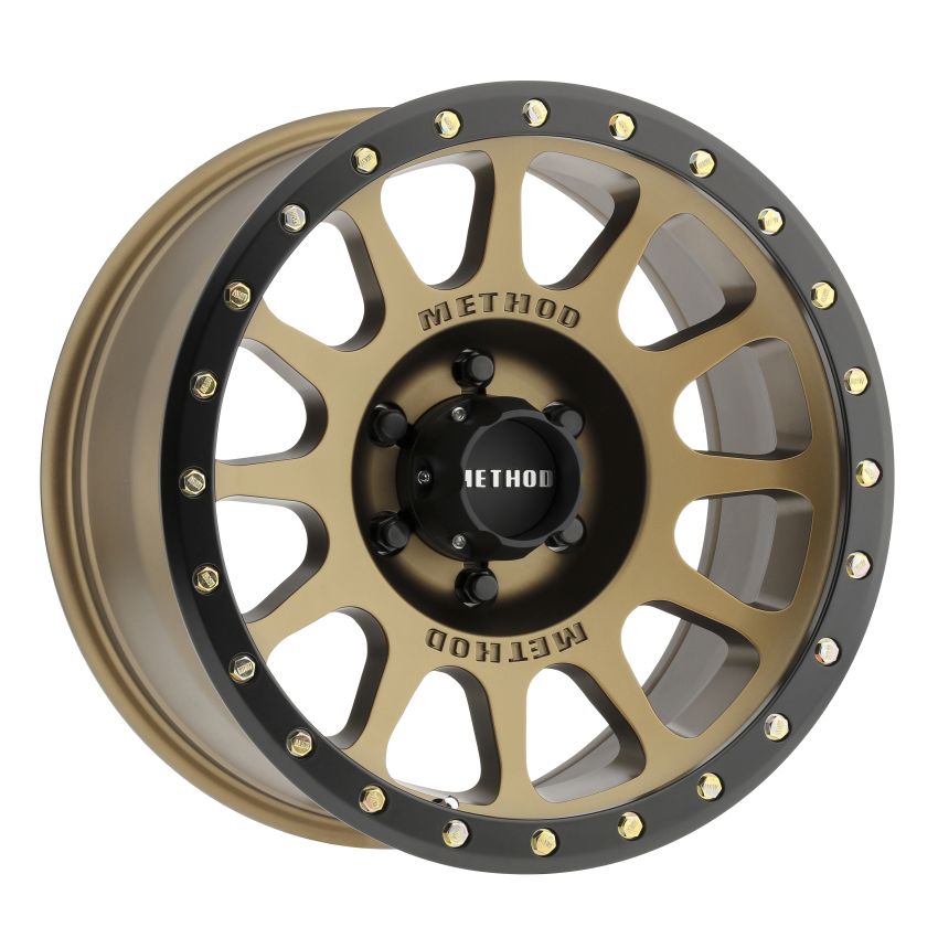 Method Wheels MR30529016918 Method MR305 NV 20x9 +18mm Offset 6x135 94mm CB Method Bronze/Black Street Loc Wheel