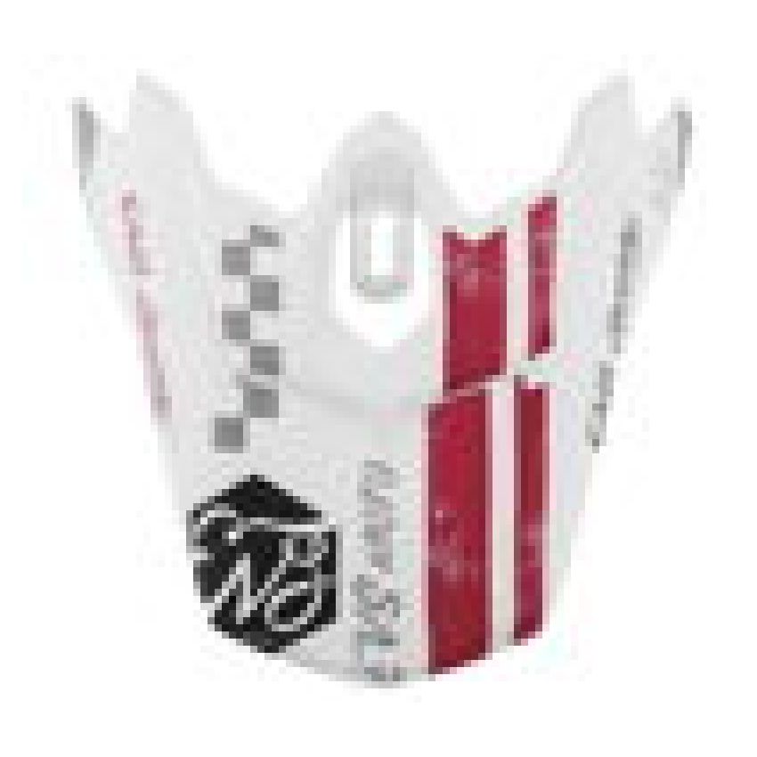 EVS H16T3F-VSMW T3 Fury Visor - Matte White