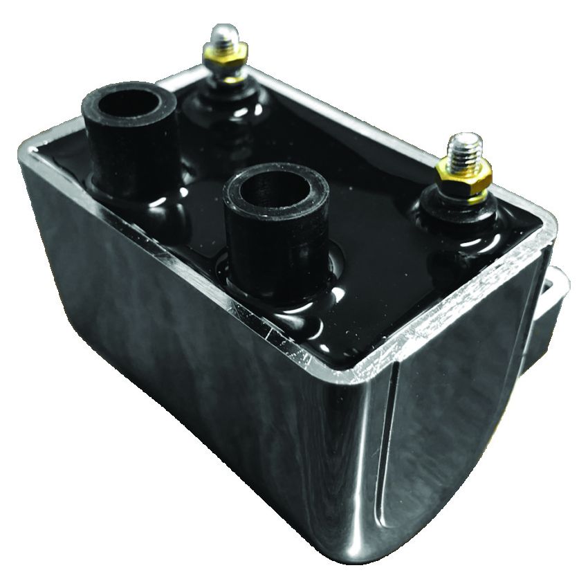 TwinPower 210535 Twin Power 65-79 Big Twin and XL Ignition Coil Chrome Replaces H-D 31609-65A 5 Ohm
