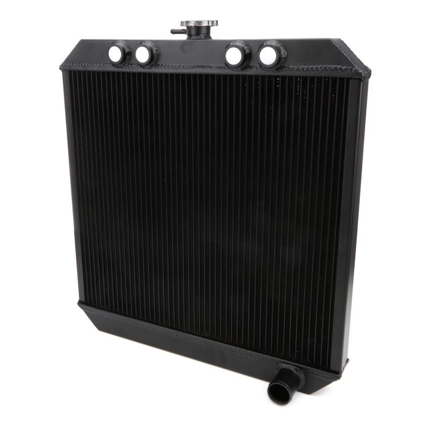 Ti22 PERFORMANCE TIP5200 Sprint Car Radiator Down Flow Black 4 -10 Inlet