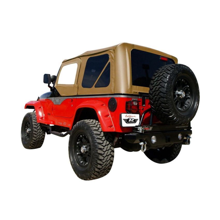 Rampage 1997-2006 Jeep Wrangler(TJ) OEM Replacement Top - Spice Denim