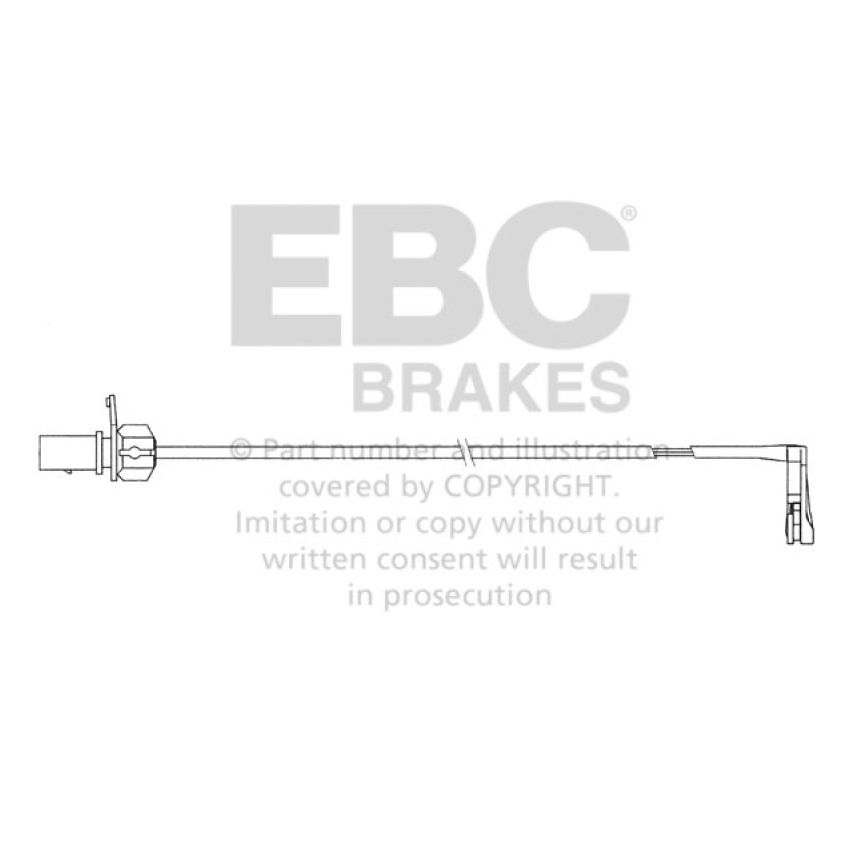 EBC 2011 Audi A6 2.0L Turbo Rear Wear Leads