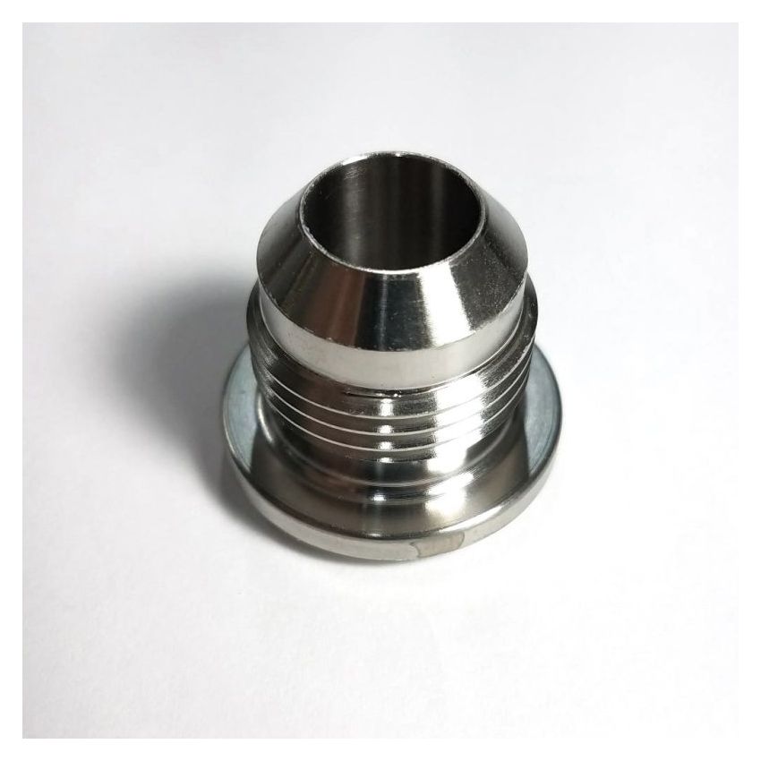 Ticon Industries 10AN Titanium Male Weld Bung