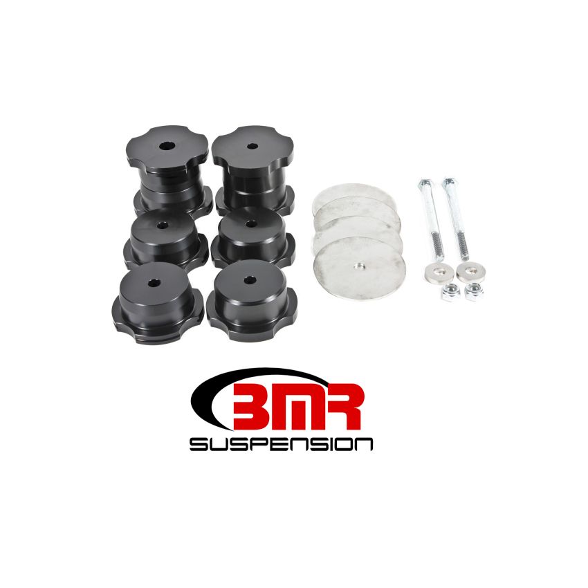 BMR Suspension BK062 Bushing Kit, Rear Cradle, Delrin